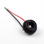 Auto socket, adapter for bulbs and leds BAU15S PY21W